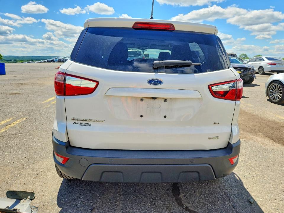 2018 Ford Ecosport VIN MAJ3P1TE0JC184965 COPART salvage auction — FRONT END, PA - CERTIFICATE OF SALVAGE, sold $925 on 2026-07-10 (photo 6)