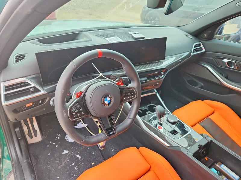2025 BMW M3 VIN WBS33HJ03SFU42863 COPART salvage auction — WATER/FLOOD, Tx - Salvage Vehicle Title, sold $28,500 on 2026-08-27 (photo 8)