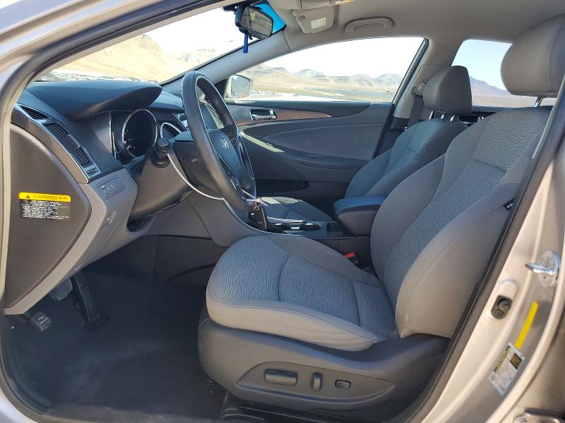 2012 Hyundai Sonata VIN KMHEC4A49CA027097 COPART salvage auction — FRONT END, Nv - Salvage Title, sold $900 on 2026-07-06 (photo 7)