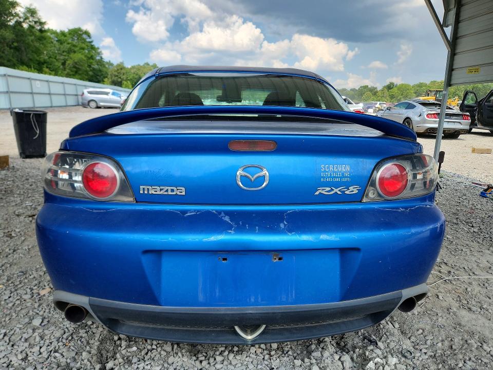 2004 Mazda Rx-8 VIN JM1FE17N840109413 COPART salvage auction — SIDE, Ga - Cert Of Title-Salvage, sold $800 on 2026-07-21 (photo 6)
