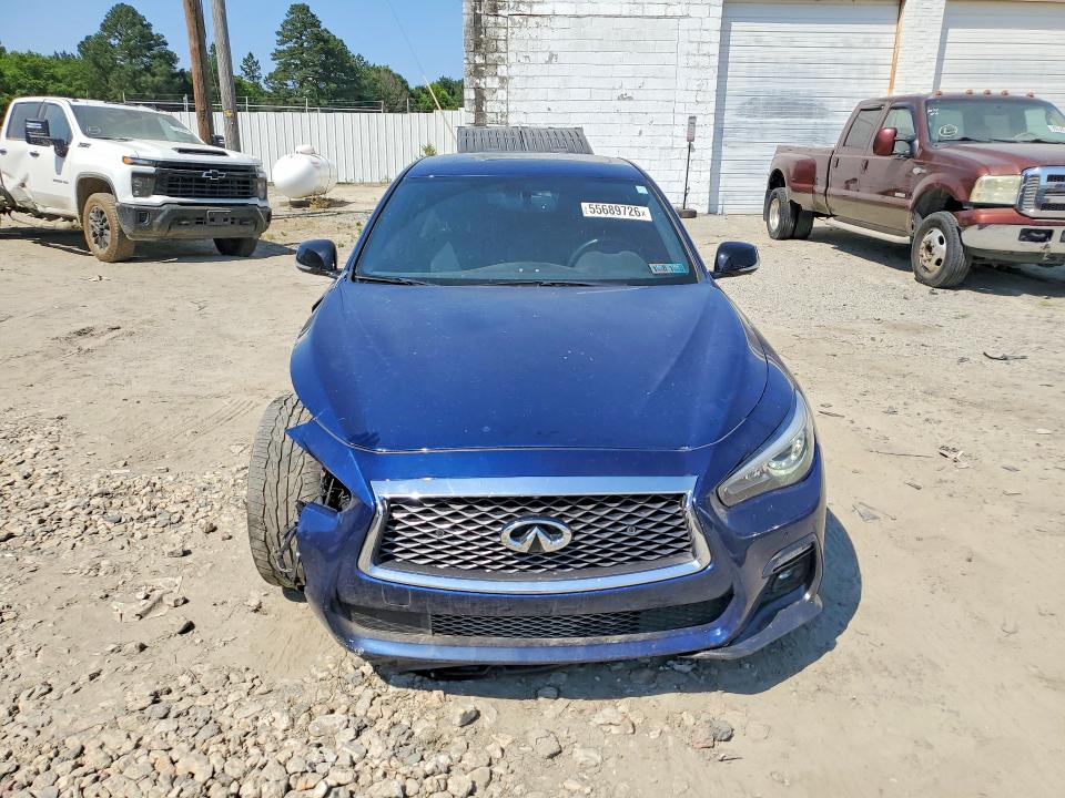 2020 Infiniti Q50 VIN JN1FV7AP2LM630683 COPART salvage auction — SIDE, Pa - Certificate Of Salvage, sold $7,000 on 2026-08-25 (photo 5)
