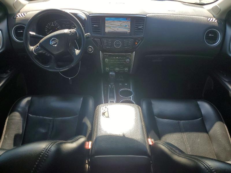 2014 Nissan Pathfinder VIN 5N1AR2MM8EC716679 COPART salvage auction — REAR END, KS - CERT OF TITLE-REBUILT SALVAGE, sold $550 on 2026-07-02 (photo 8)