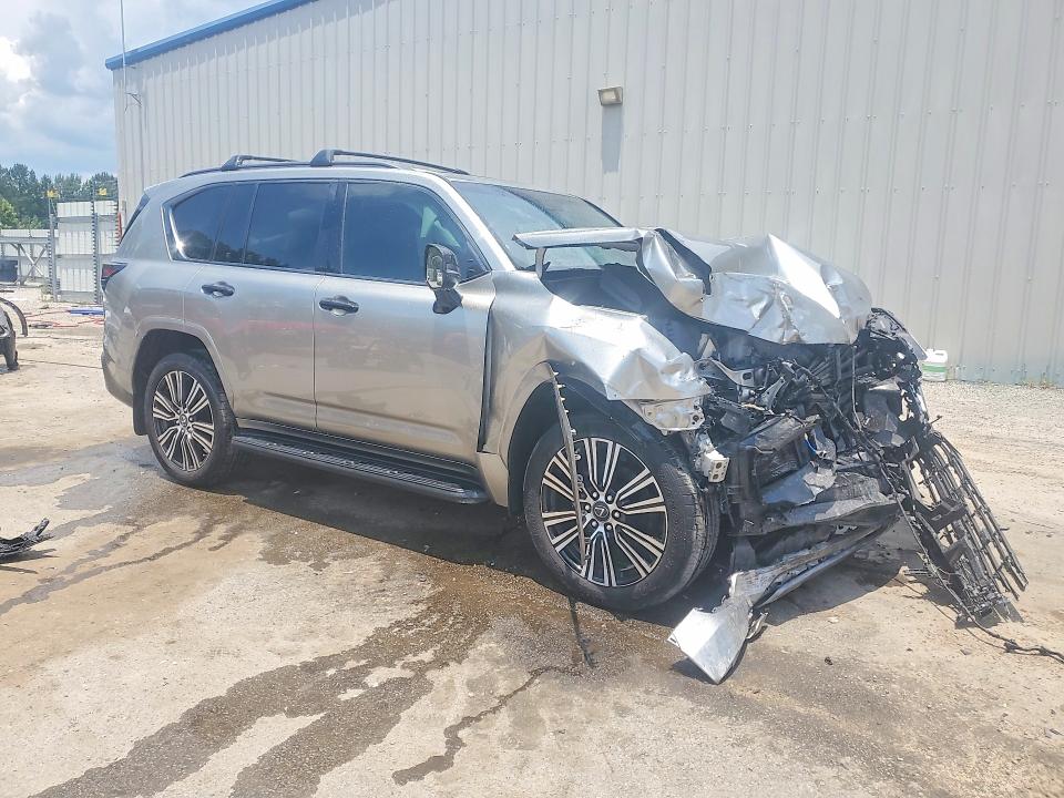 2023 Lexus Lx VIN JTJGB7CXXP4036773 COPART salvage auction — FRONT END, Sc - Cert Of Title-Salvage, sold $15,700 on 2026-07-27 (photo 4)
