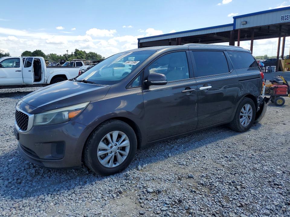 2015 Kia VIN KNDMB5C16F6066118 COPART salvage auction — REAR END, Fl - Cert Of Title Slvg Rebuildable, sold $1,050 on 2026-07-10 (photo 1)