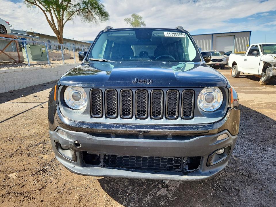 2017 Jeep VIN ZACCJBBB4HPG00918 COPART salvage auction — REAR END, Nm - Cert Of Title-Salvage, sold $1,350 on 2026-07-13 (photo 5)