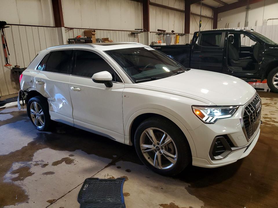 2024 Audi Q3 VIN WA1EECF39R1132217 COPART salvage auction — SIDE, Pa - Certificate Of Salvage, sold $7,900 on 2026-08-18 (photo 4)