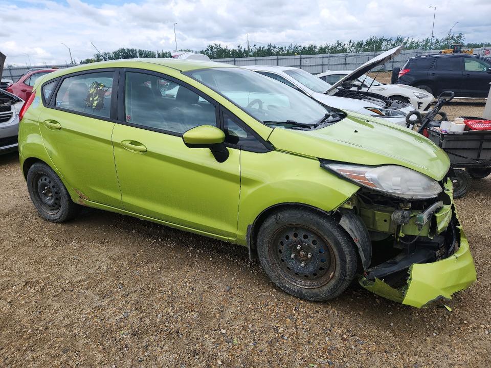 2011 Ford Fiesta VIN 3FADP4EJ1BM163610 COPART salvage auction — FRONT END, Ab - Bos - Salvage, sold $375 on 2026-07-02 (photo 4)