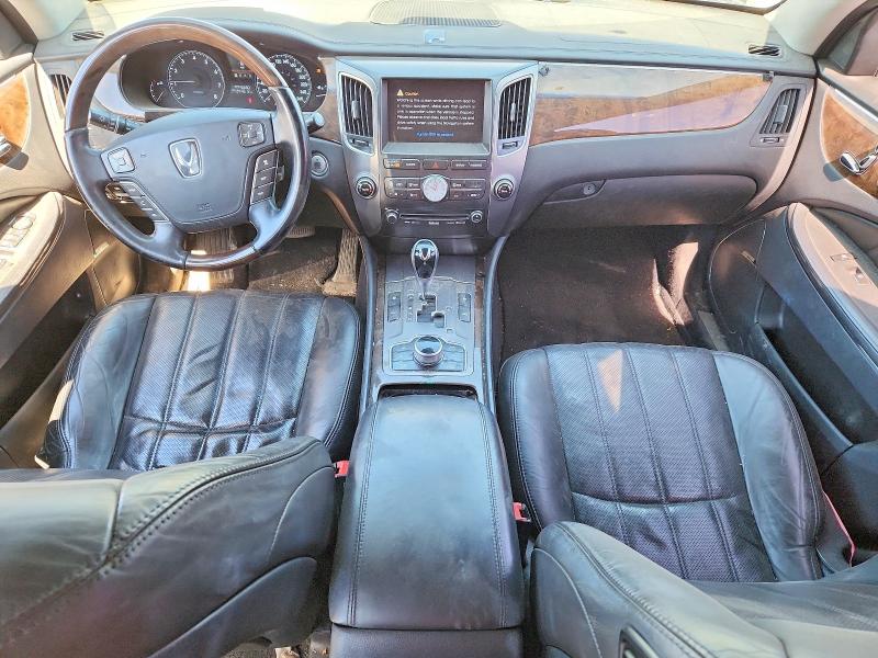 2011 Hyundai Equus VIN KMHGH4JF1BU033646 COPART salvage auction — FRONT END, On - Permit No Brand - Unfit, sold $550 on 2026-07-07 (photo 8)