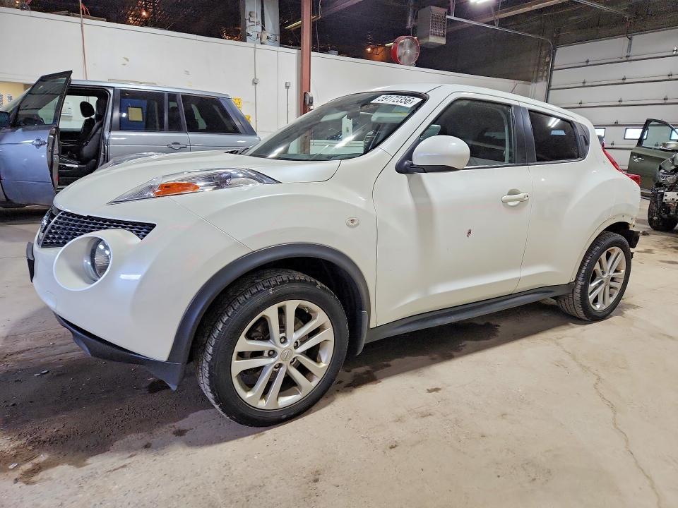 2013 Nissan Juke VIN JN8AF5MV5DT223021 COPART salvage auction — REAR END, Mn - Cert Of Title-Salvage, sold $1,650 on 2026-07-02 (photo 1)