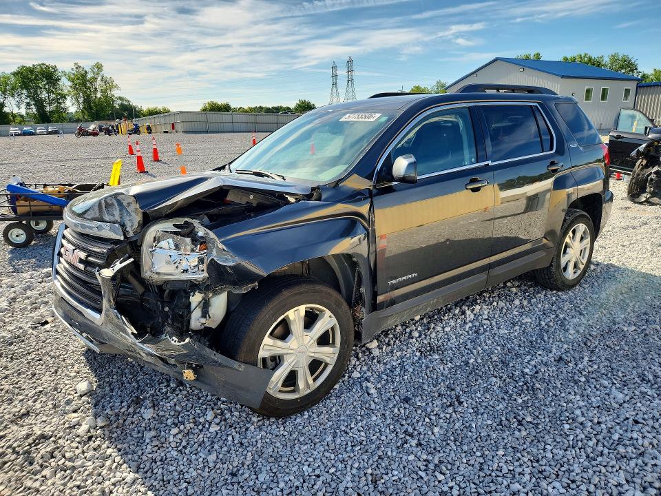 2017 Gmc Terrain VIN 2GKALNEK2H6340048 COPART salvage auction — FRONT END, Oh - Cert Of Title-Salvage, sold $1,550 on 2026-07-09 (photo 1)