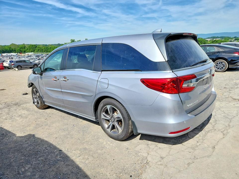 2018 Honda Odyssey VIN 5FNRL6H88JB020401 COPART salvage auction — FRONT END, Pa - Certificate Of Salvage, sold $6,000 on 2026-07-02 (photo 2)