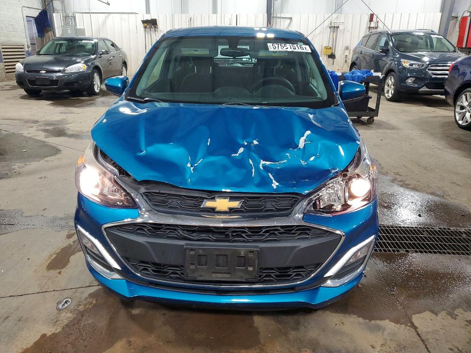 2020 Chevrolet Spark VIN KL8CD6SA3LC449971 COPART salvage auction — FRONT END, Mn - Cert Of Title-Salvage, sold $700 on 2026-07-28 (photo 5)