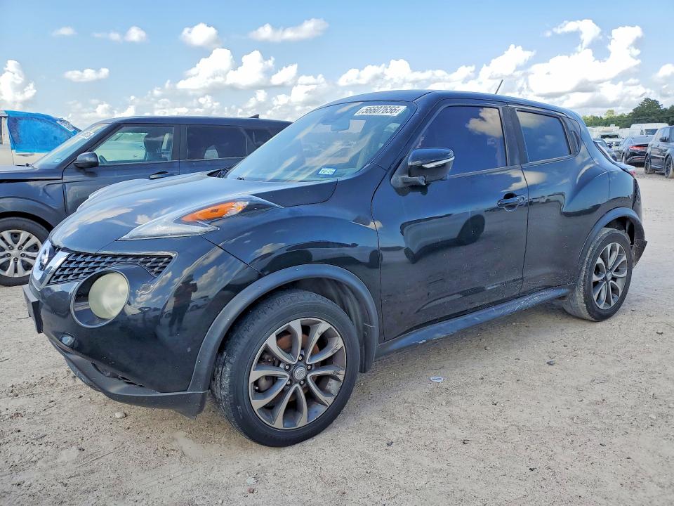 2017 Nissan Juke VIN JN8AF5MRXHT704665 COPART salvage auction — REAR END, Tx - Salvage Vehicle Title, sold $1,750 on 2026-07-31 (photo 1)