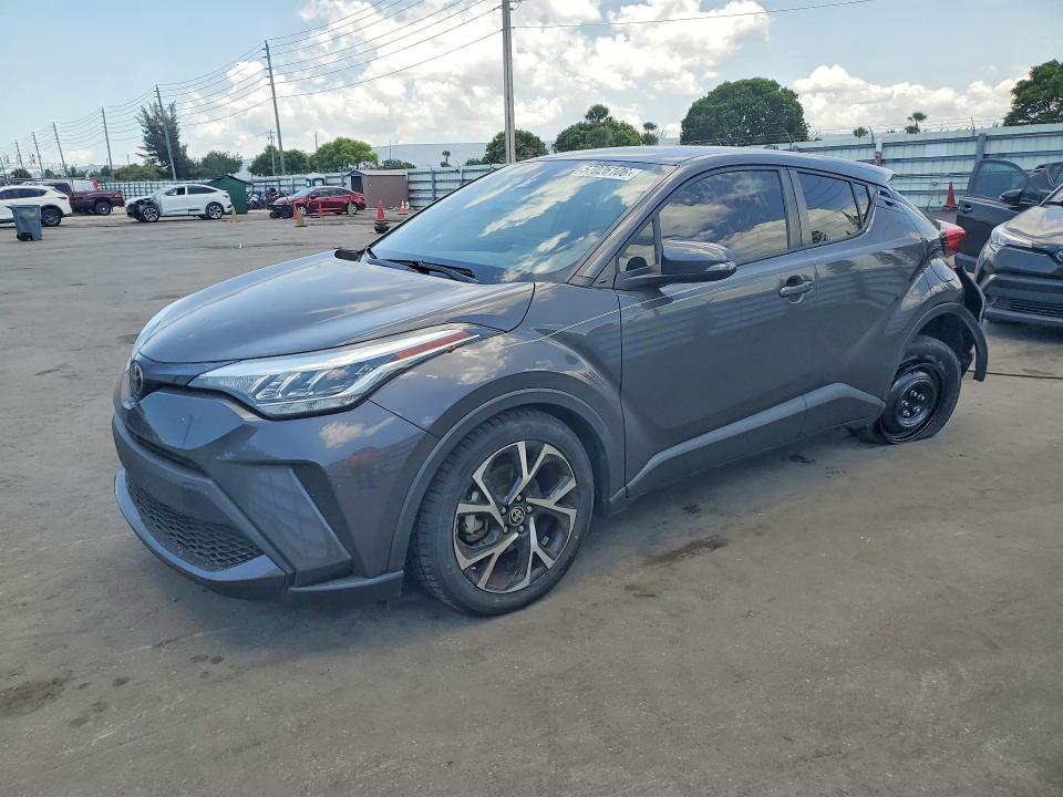 2021 Toyota C-hr VIN NMTKHMBX5MR137505 COPART salvage auction — REAR END, Fl - Cert Of Title Slvg Rebuildable, sold $8,800 on 2026-07-27 (photo 1)