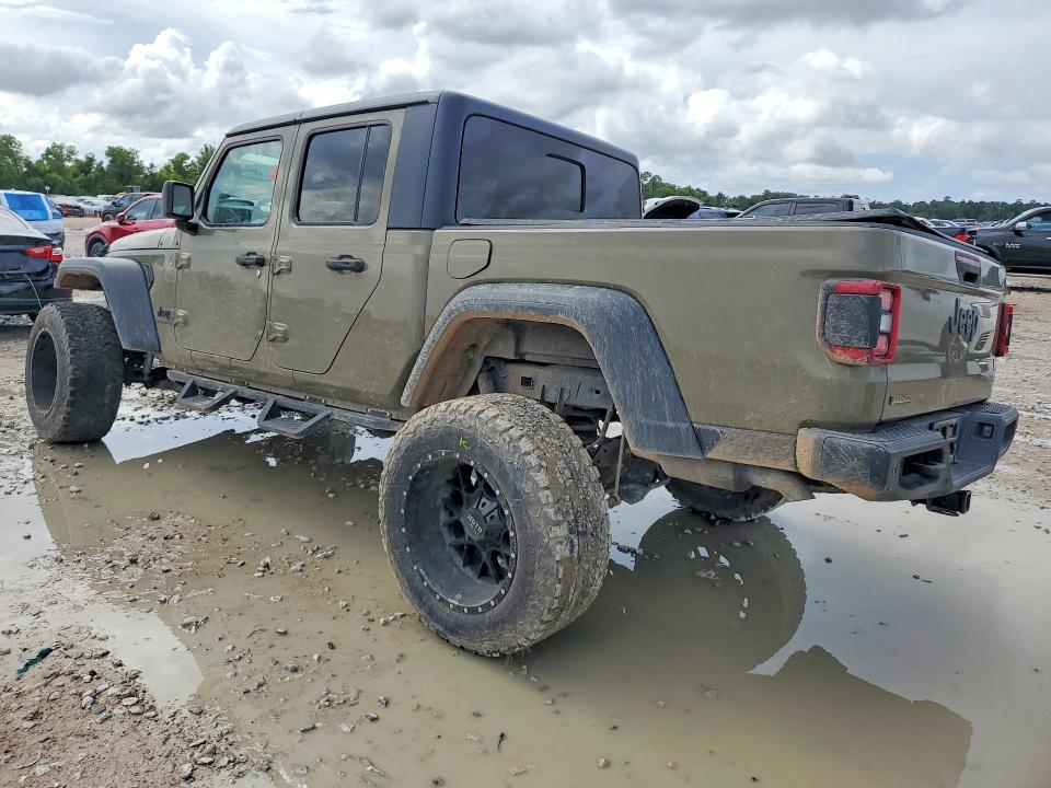 2020 Jeep Gladiator VIN 1C6HJTAG3LL160946 COPART salvage auction — FRONT END, TX - CERTIFICATE OF TITLE, sold $10,300 on 2026-08-28 (photo 2)
