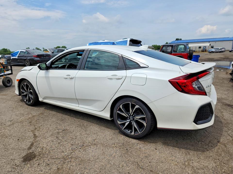2017 Honda VIN 2HGFC1E5XHH705571 COPART salvage auction — FRONT END, Pa - Certificate Of Salvage, sold $5,600 on 2026-07-02 (photo 2)