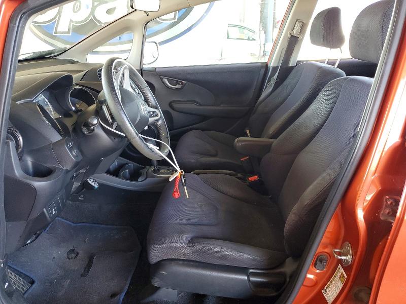 2012 Honda Fit VIN JHMGE8H68CC017508 COPART salvage auction — REAR END, Ca - Salvage Certificate, sold $1,300 on 2026-07-14 (photo 7)