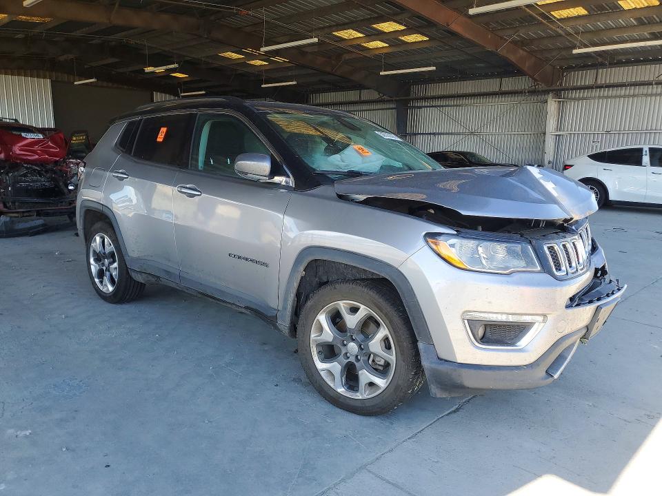 2018 Jeep VIN 3C4NJCCB5JT257080 COPART salvage auction — FRONT END, MT - CERTIFICATE OF TITLE, sold $1,150 on 2026-07-30 (photo 4)