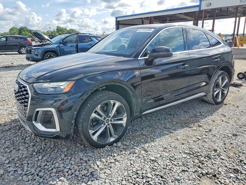 2021 Audi Q5 VIN WA15AAFY3M2091226 COPART salvage auction — FRONT END, FL - CERT OF TITLE SLVG REBUILDABLE, sold $30 on 2026-07-24 (photo 1)