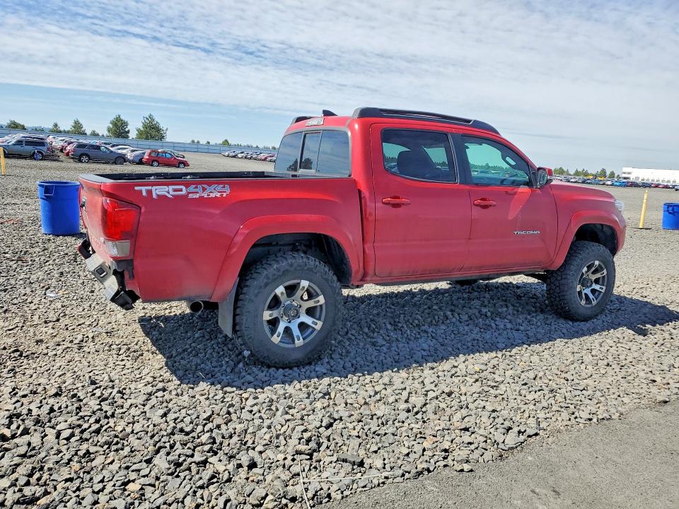 2016 Toyota Tacoma VIN 5TFCZ5AN3GX001199 COPART salvage auction — REAR END, Wa - Bill Of Sale, sold $13,400 on 2026-07-15 (photo 3)