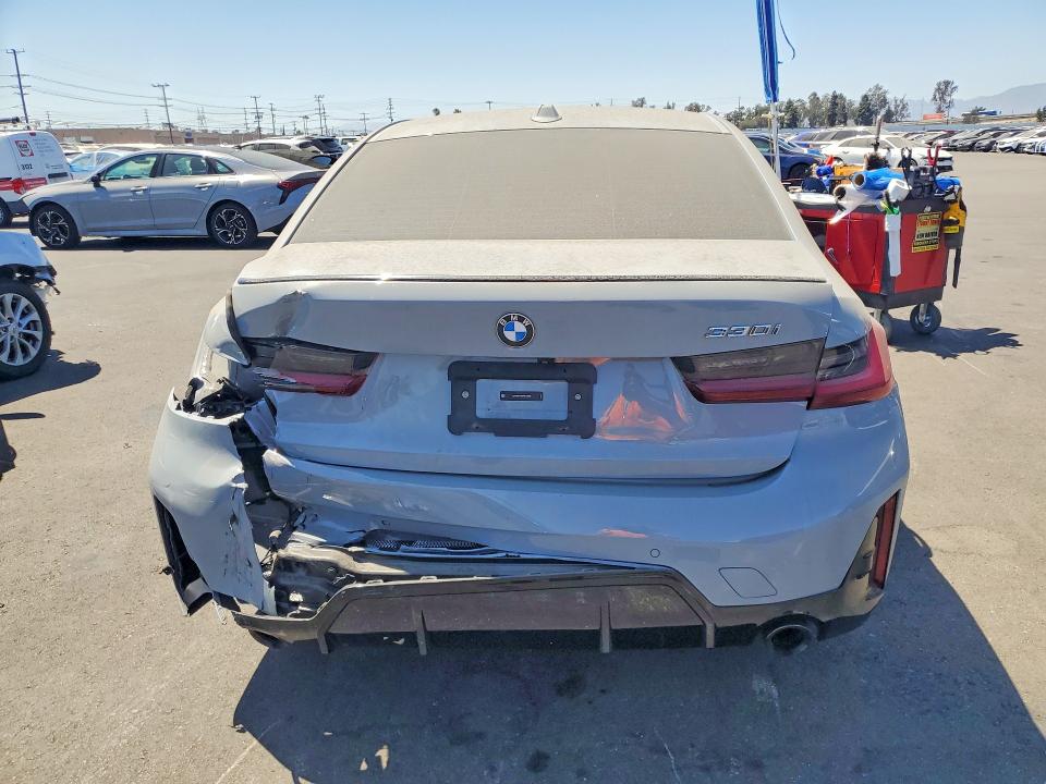 2023 BMW VIN 3MW69FF08P8D74606 COPART salvage auction — REAR END, Ca - Salvage Certificate, sold $17,900 on 2026-09-02 (photo 6)