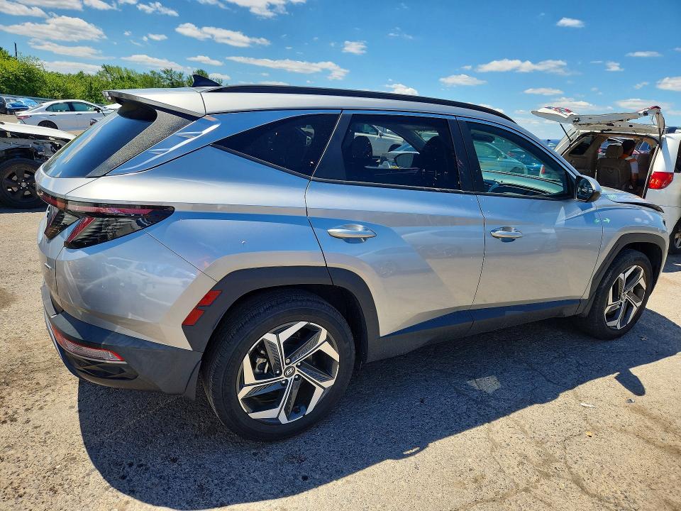 2022 Hyundai Tucson VIN 5NMJFCAE5NH124397 COPART salvage auction — FRONT END, Pa - Certificate Of Salvage, sold $10,200 on 2026-07-31 (photo 3)