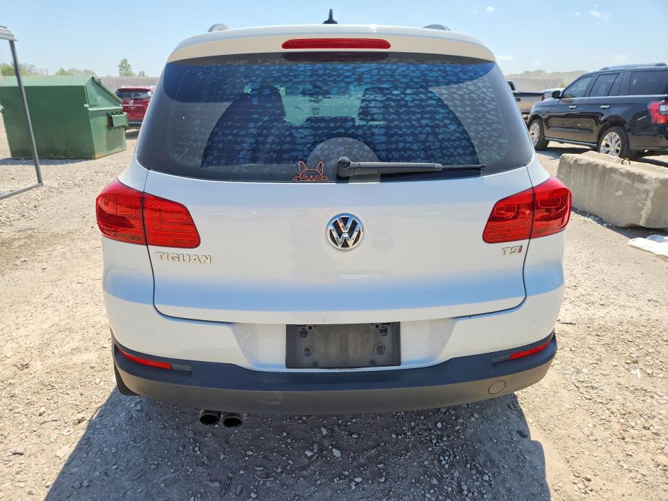 2017 Volkswagen VIN WVGAV7AX5HK026552 COPART salvage auction — HAIL, Mo - Dealer Only Clean Title, sold $1,500 on 2026-07-14 (photo 6)