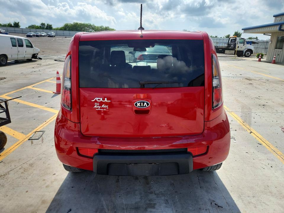 2010 Kia Soul VIN KNDJT2A27A7172235 COPART salvage auction — FRONT END, Ky - Cert Of Title-Salvage, sold $350 on 2026-07-16 (photo 6)