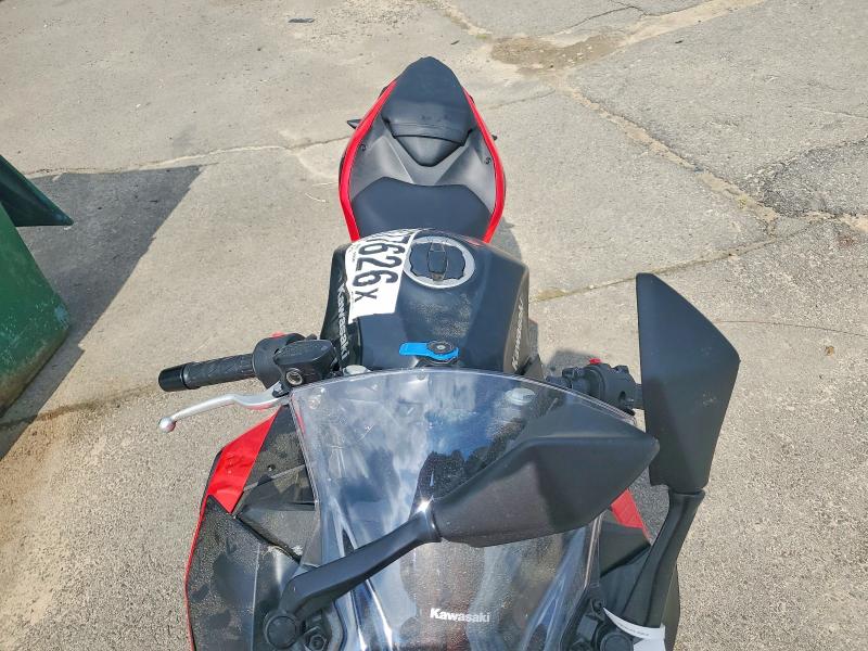 2025 Kawasaki Zx VIN ML5EXGG12SDA47712 COPART salvage auction — FRONT END, Ar - Certificate Of Title, sold $575 on 2026-07-02 (photo 5)