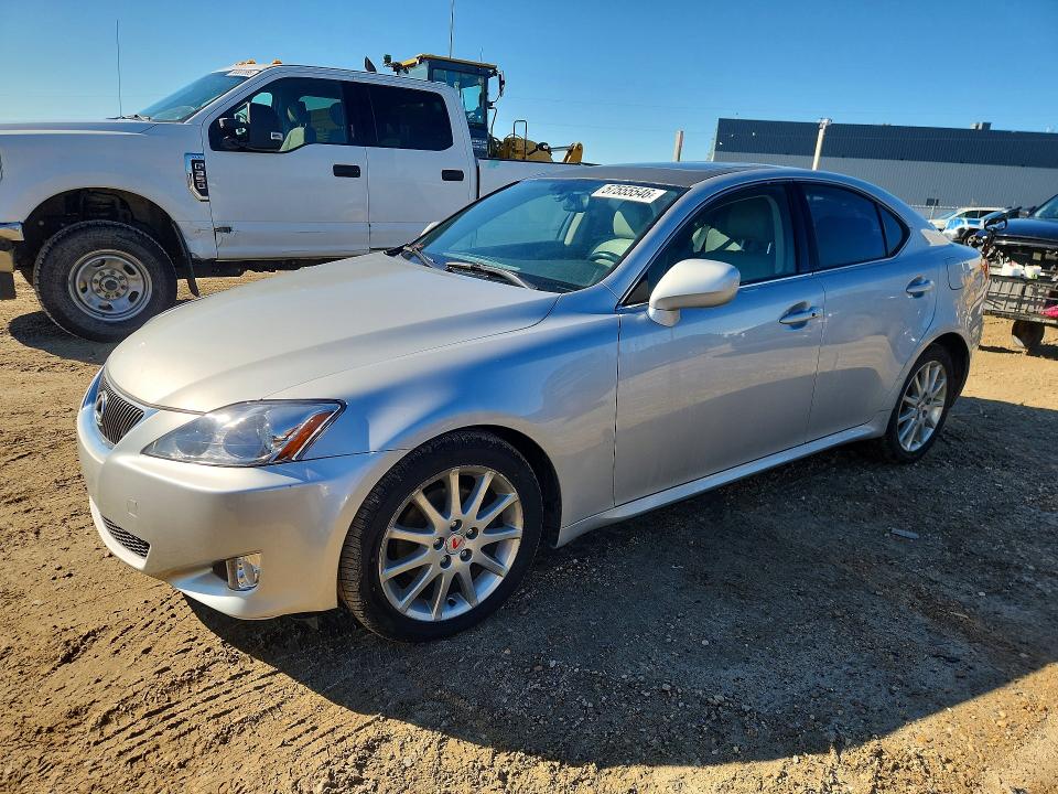 2008 Lexus Is 250 VIN JTHCK262082021859 COPART salvage auction — SIDE, Ab - Bos - Salvage, sold $200 on 2026-07-30 (photo 1)