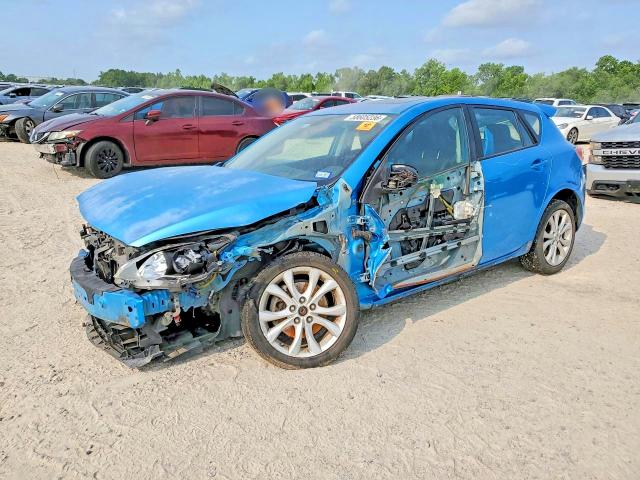 2011 Mazda 3 VIN JM1BL1M53B1364891 COPART salvage auction — FRONT END, TX - SALVAGE VEHICLE TITLE (P), sold $150 on 2026-07-14 (photo 1)