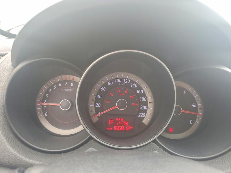 2010 Kia Forte VIN KNAFT4A21A5229958 COPART salvage auction — REAR END, Ns - Salvage Title, sold $300 on 2026-07-23 (photo 9)