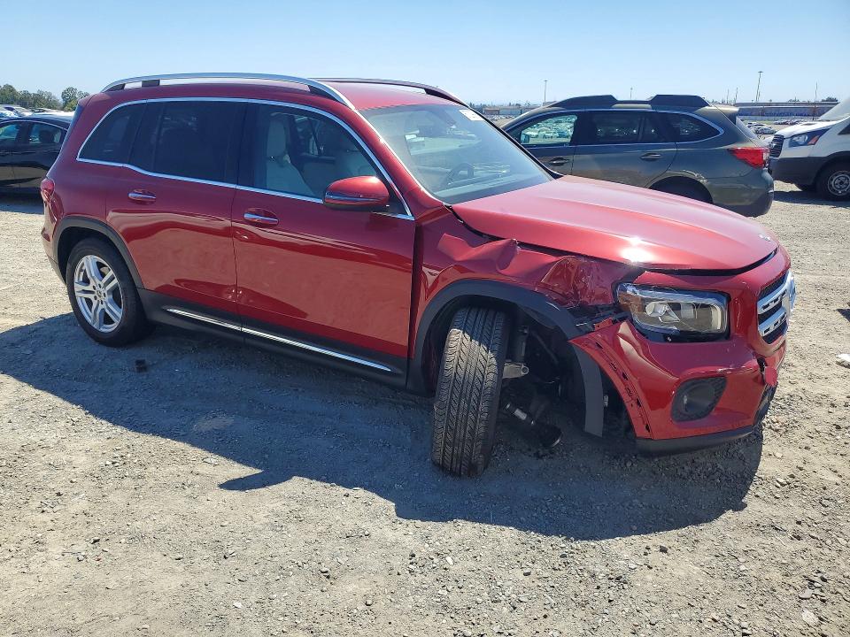 2021 Mercedes-benz Glb-class VIN W1N4M4HB6MW107049 COPART salvage auction — FRONT END, Ca - Salvage Certificate, sold $7,500 on 2026-07-02 (photo 4)