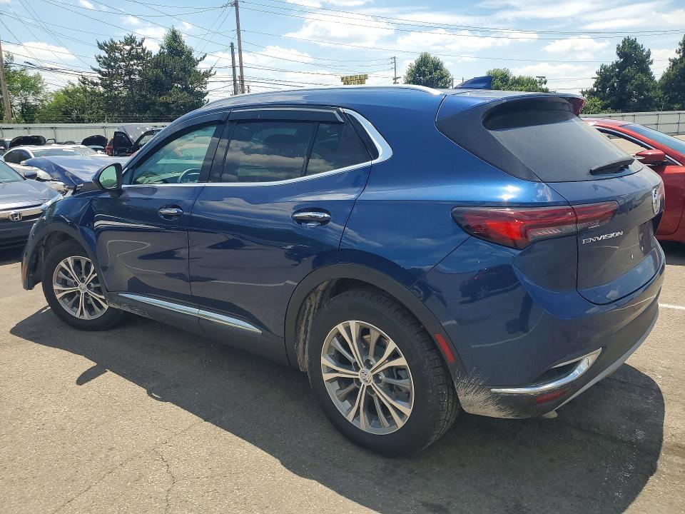 2023 Buick Envision VIN LRBAZLR41PD014833 COPART salvage auction — FRONT END, Oh - Cert Of Title-Salvage, sold $1,400 on 2026-07-15 (photo 2)
