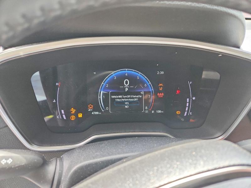 2024 Toyota Corolla cross VIN 7MUEAAAG3RV076493 COPART salvage auction — FRONT END, GA - CERT OF TITLE-SALVAGE, sold $11,500 on 2026-07-24 (photo 9)