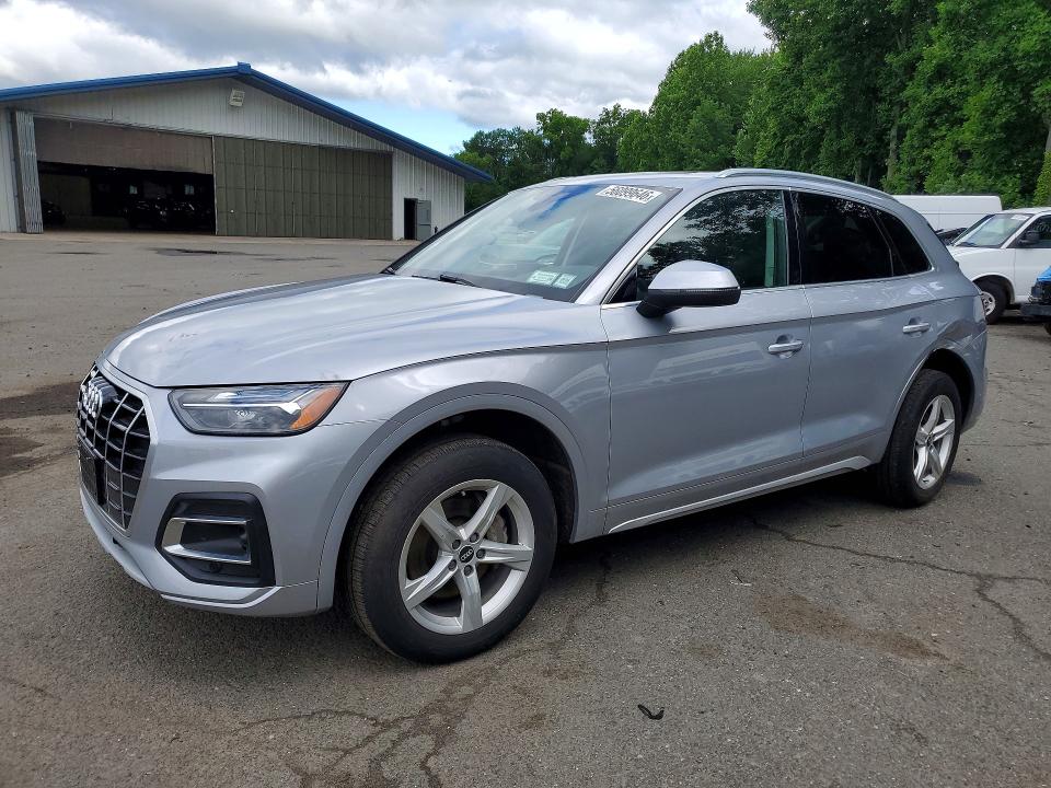 2021 Audi Q5 VIN WA1AAAFY8M2103210 — COPART salvage auction photo