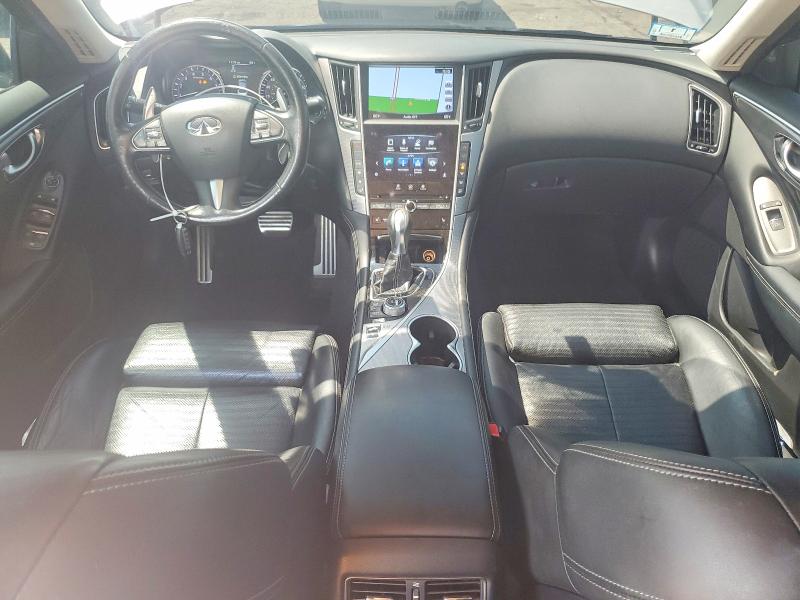 2016 Infiniti Q50 VIN JN1FV7AR2GM450613 COPART salvage auction — MECHANICAL, Ma - Cert Of Title-Reconstrctd Coll, sold $325 on 2026-07-21 (photo 8)