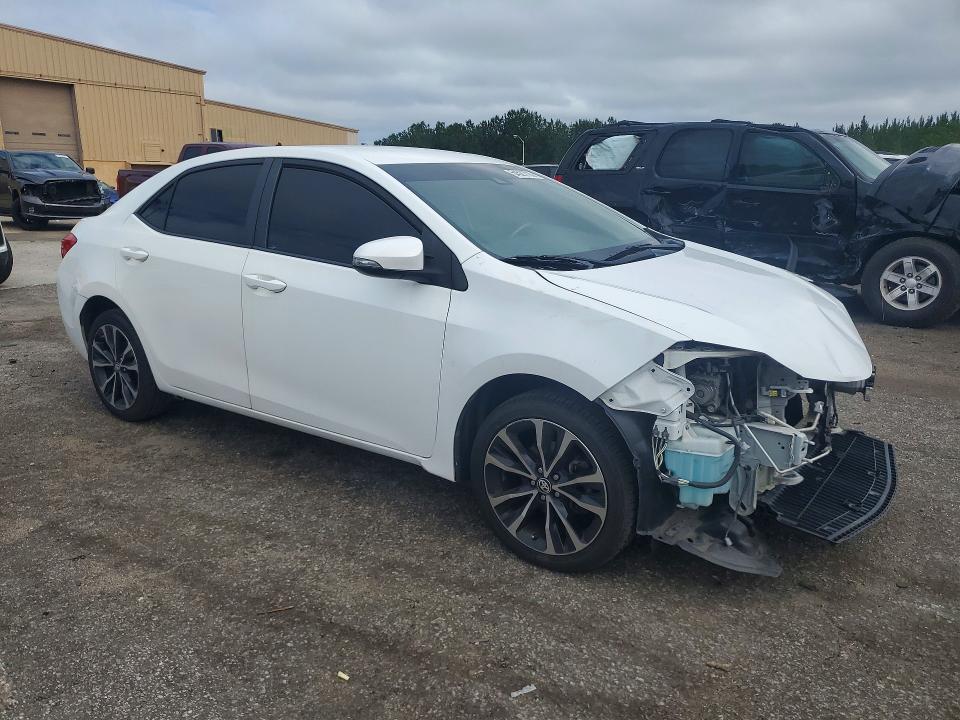2017 Toyota Corolla VIN 5YFBURHE2HP659538 COPART salvage auction — FRONT END, Sc - Cert Of Title-Salvage, sold $3,750 on 2026-07-17 (photo 4)