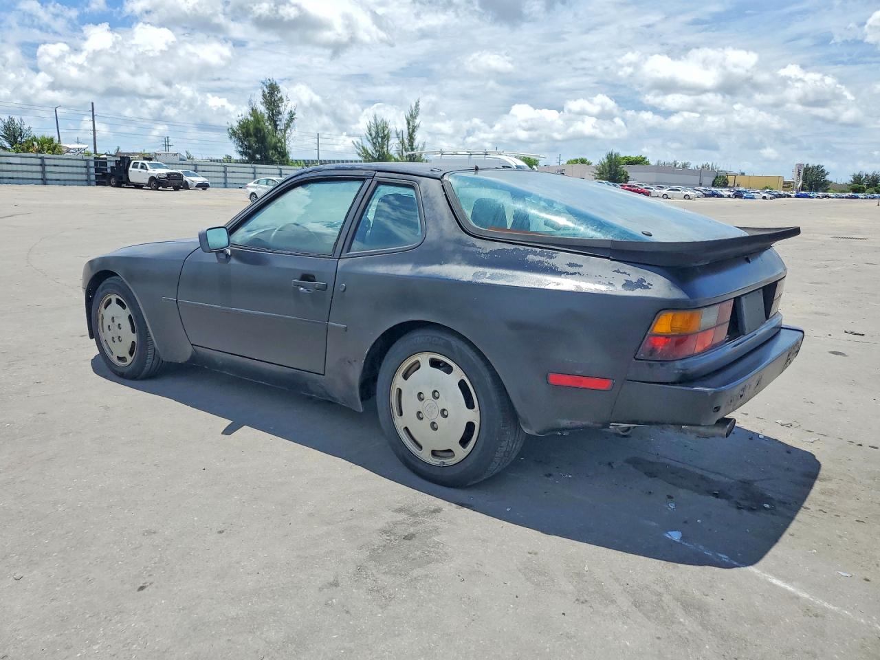 1987 Porsche 944 VIN WP0AB0949HN475052 COPART salvage auction — Normal Wear, FL - CERTIFICATE OF TITLE, sold $1,500 on 2026-06-26 (photo 2)