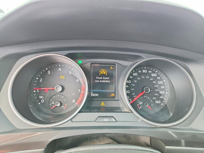 2020 Volkswagen Tiguan VIN 3VV1B7AX5LM088985 COPART salvage auction — FRONT END, CO - PUBLIC - SALVAGE TITLE, sold $5,900 on 2026-07-29 (photo 9)