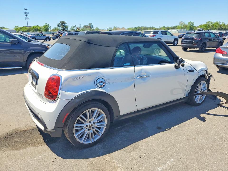 2023 Mini Cooper VIN WMW43DL03P3R07276 COPART salvage auction — SIDE, Ny - Mv-907A Salvage Certificate, sold $9,500 on 2026-07-06 (photo 3)