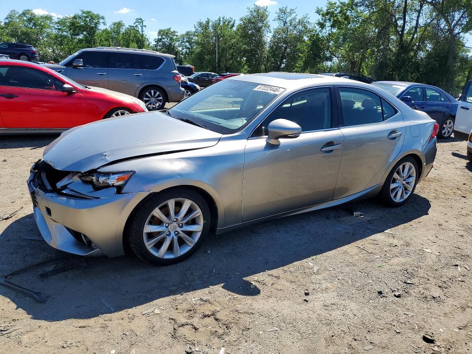 2015 Lexus Is VIN JTHCF1D28F5018236 COPART salvage auction — FRONT END, Md - Cert Of Salvage > 75% Damage, sold $3,100 on 2026-07-21 (photo 1)