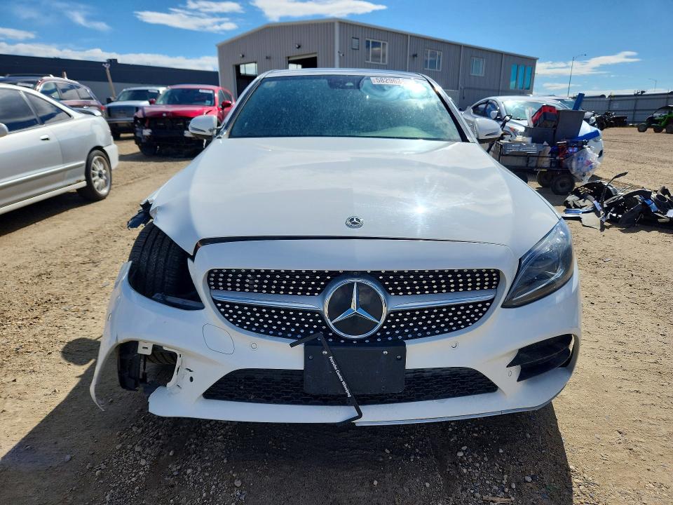 2021 Mercedes-benz VIN W1KWF8EBXMR651239 COPART salvage auction — FRONT END, Ab - Oop - Active, sold $10,700 on 2026-07-09 (photo 5)