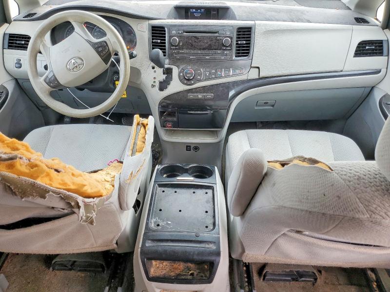 2014 Toyota Sienna VIN 5TDKK3DC9ES476356 COPART salvage auction — FRONT END, Tx - Certificate Of Title, sold $5,900 on 2026-07-14 (photo 8)