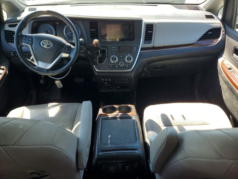 2017 Toyota Sienna VIN 5TDDZ3DC8HS155322 COPART salvage auction — REAR END, Ma - Cert Of Title-Salvage, sold $2,250 on 2026-07-08 (photo 8)