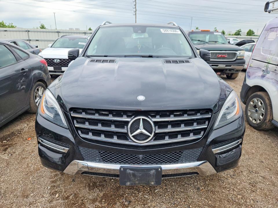 2015 Mercedes-benz M-klasse VIN 4JGDA5HB9FA550863 COPART salvage auction — REAR END, IL - SALVAGE CERTIFICATE, sold $7,800 on 2026-07-28 (photo 5)