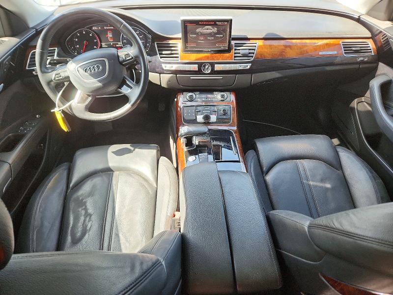 2014 Audi A8 VIN WAURGAFD5EN005771 COPART salvage auction — VANDALISM, Ca - Salvage Certificate, sold $375 on 2026-07-02 (photo 8)