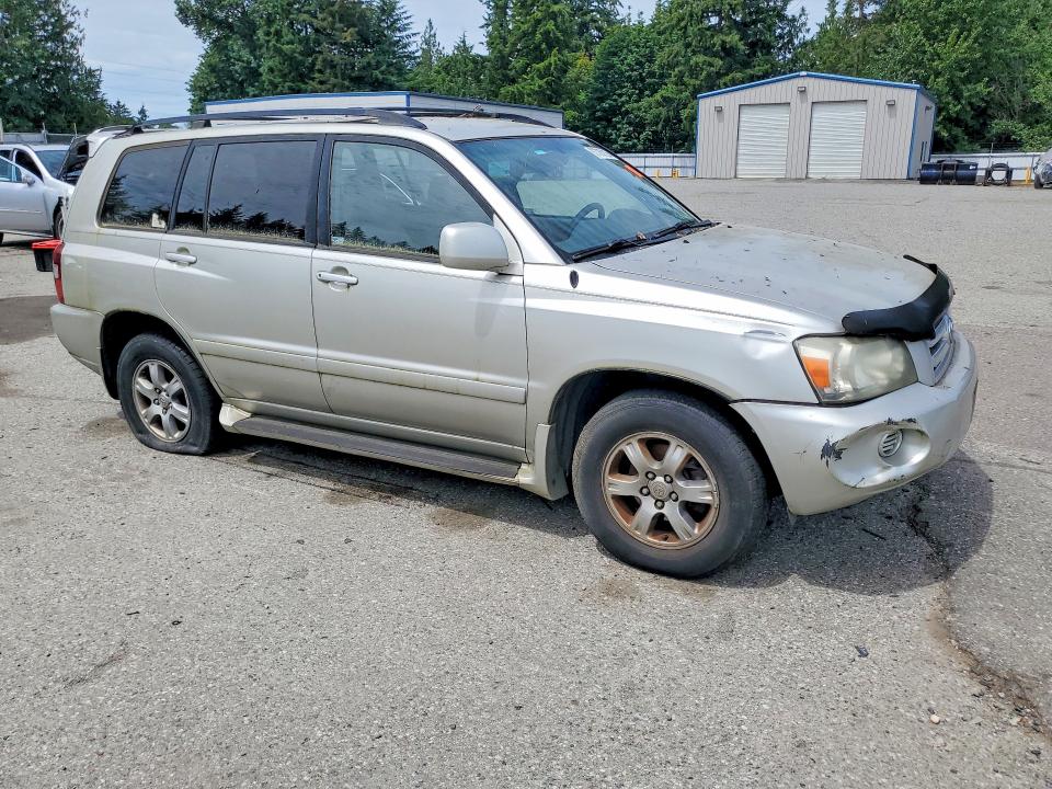 2004 Toyota Highlander VIN JTEHD21A140028868 COPART salvage auction — FRONT END, Wa - Vehicle Cert Of Ownership-Titl, sold $375 on 2026-07-27 (photo 4)