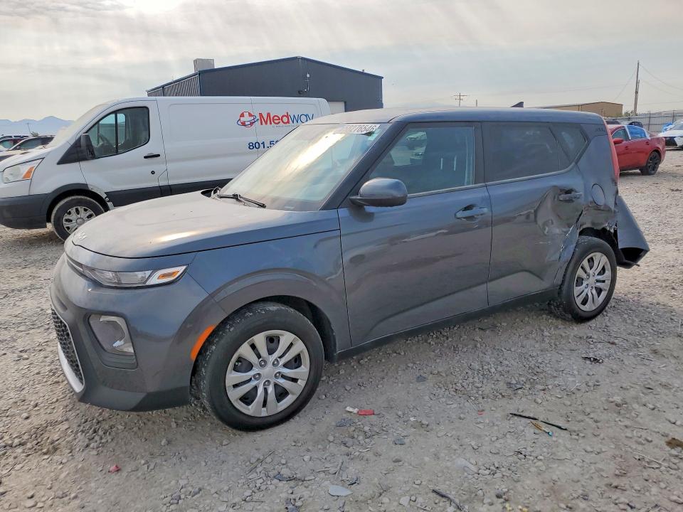 2022 Kia Soul VIN KNDJ23AU7N7828742 COPART salvage auction — REAR END, Ut - Salvage Certificate, sold $4,450 on 2026-07-10 (photo 1)