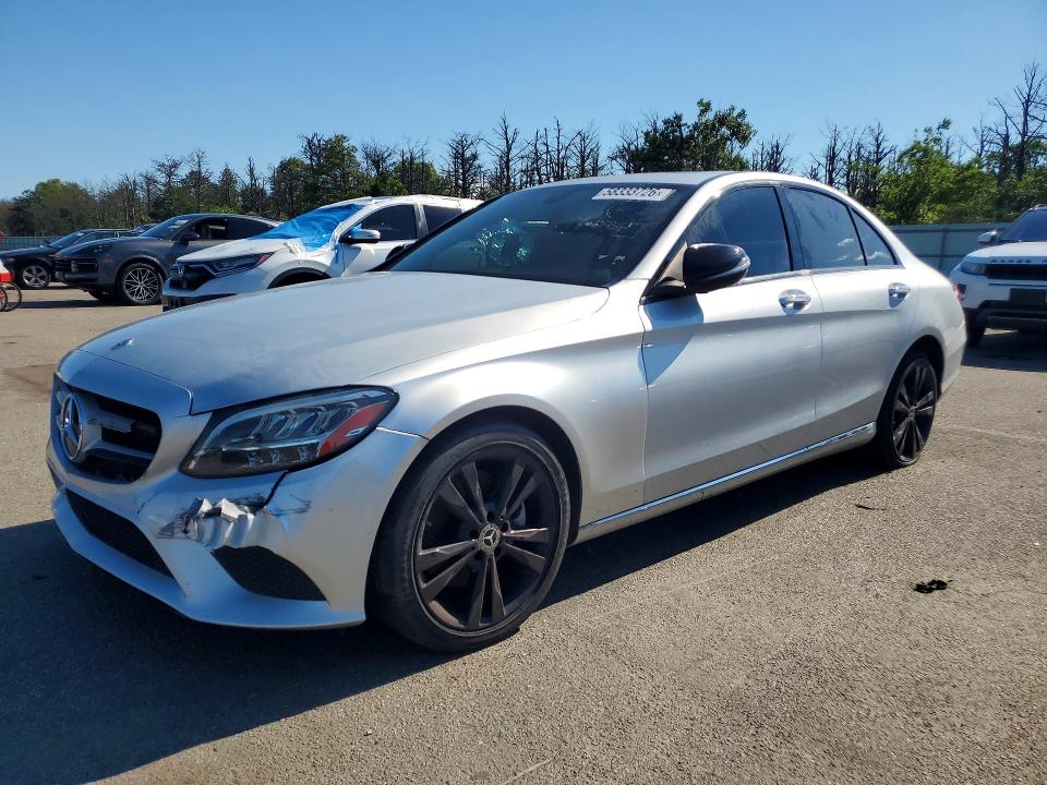 2020 Mercedes-benz C-klasse VIN WDDWF8DB1LR532057 COPART salvage auction — FRONT END, Ga - Certificate Of Title (P), sold $4,950 on 2026-08-12 (photo 1)